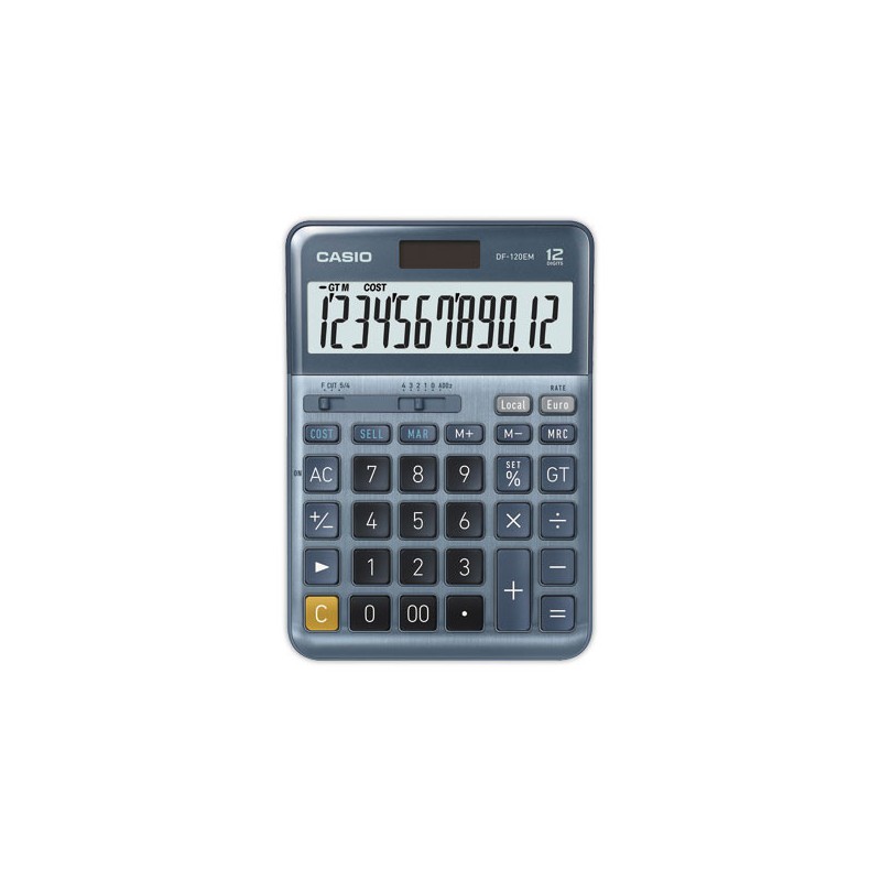 CALCULATRICE CASIO DF-120EM  - Fiducial