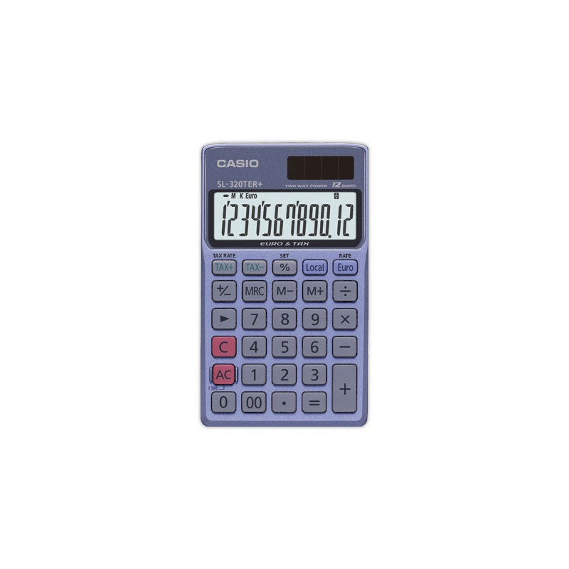 Calculatrice de poche SL-320TER CASIO  - Fiducial