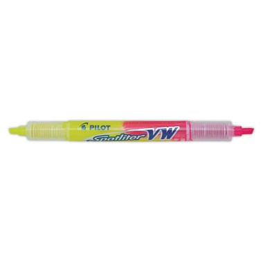 Surligneur bicolore BEGREEN - PILOT - Jaune / Rose  - Fiducial
