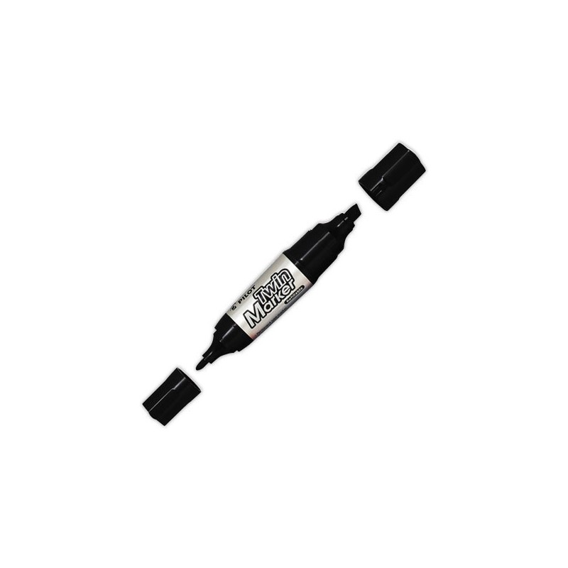 Double marqueur permanent BEGREEN PILOT - Pointe large et extra large  - Fiducial