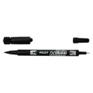 Double marqueur permanent BEGREEN PILOT - Pointe fine et extra fine  - Fiducial