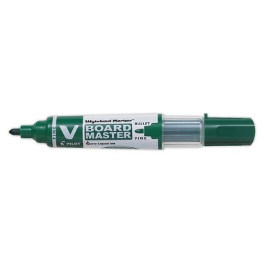 Marqueur PILOT V-Board Master Begreen - Pointe ogive - vert  - Fiducial