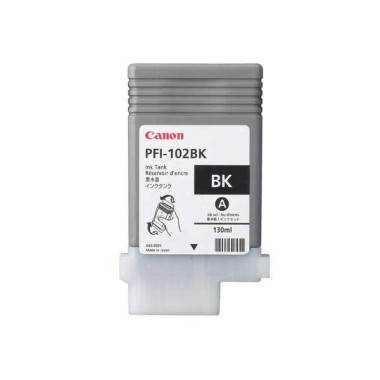 Cartouche CANON PFI102BK noire  - Fiducial