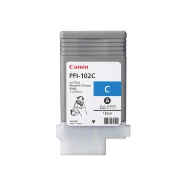 Cartouche CANON PFI102C Cyan  - Fiducial