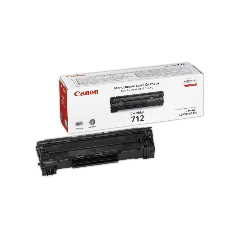 Toner CANON CRG712 noire  - Fiducial