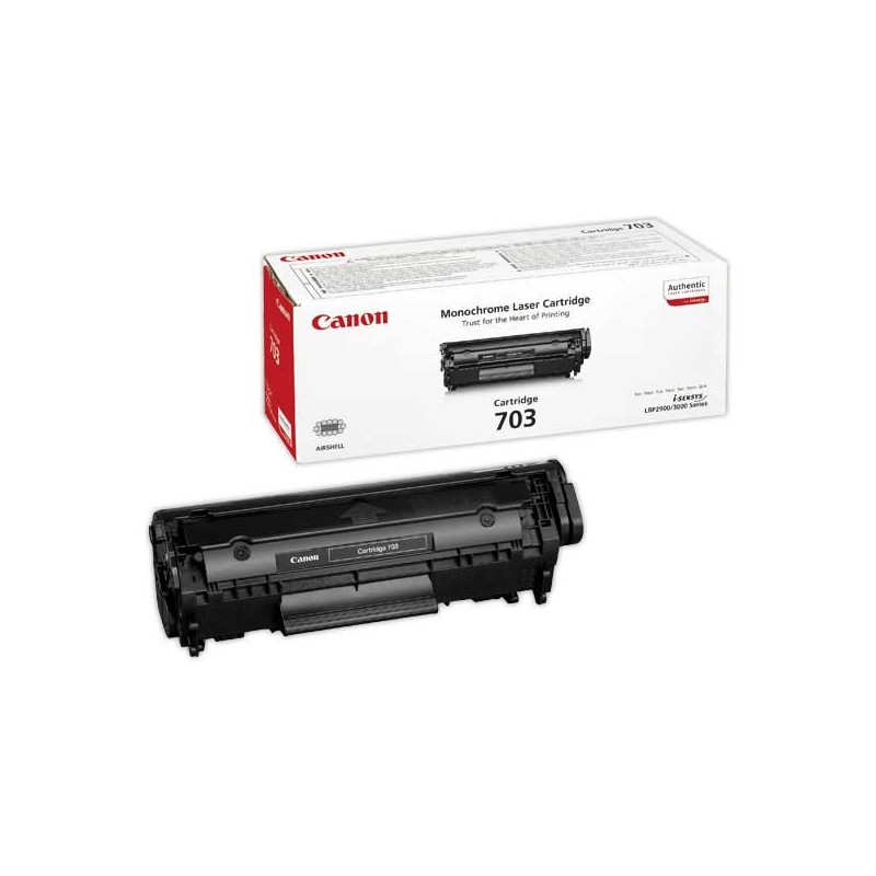 Cartouche CANON PFI-703MB noir mate  - Fiducial