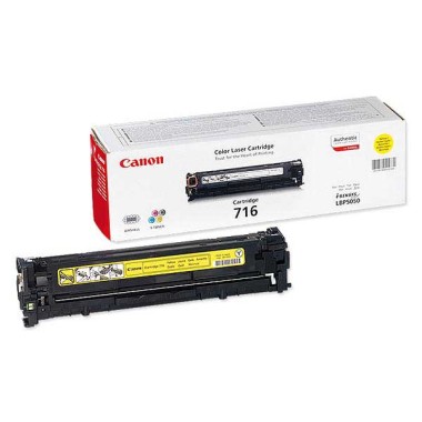 Toner CANON 716Y jaune  - Fiducial