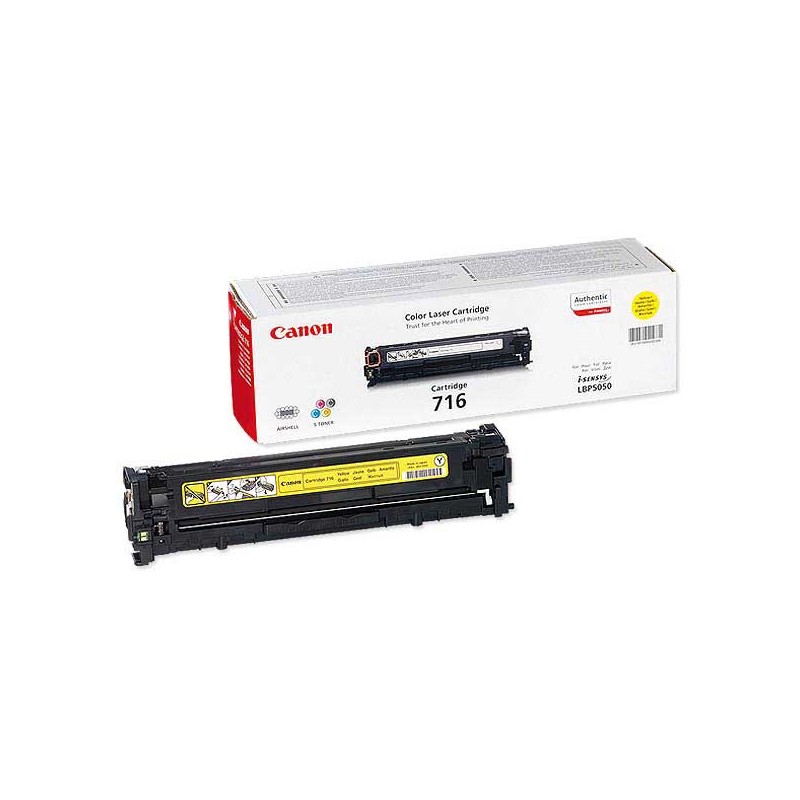 Toner CANON 716Y jaune  - Fiducial