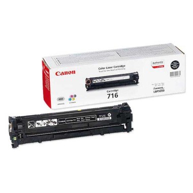 Toner CANON 716BK noir  - Fiducial