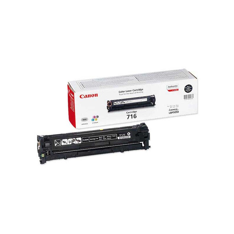 Toner CANON 716BK noir  - Fiducial