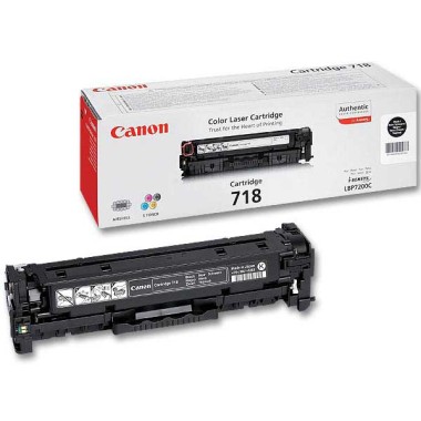 Toner CANON 718 noir  - Fiducial