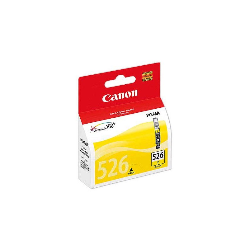 Cartouche CANON CLi526 jaune  - Fiducial