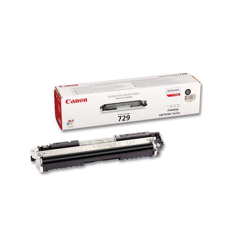 Toner Canon CRG729BK noir  - Fiducial