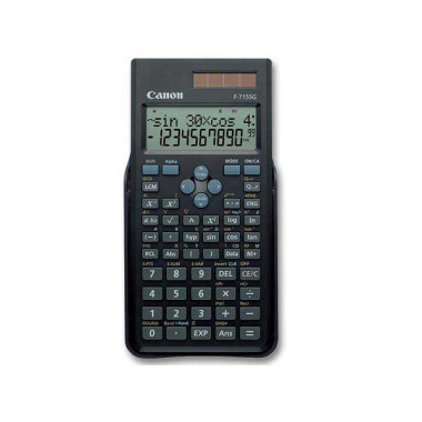 Calculatrice Scientifique Canon F715 SG Noir  - Fiducial