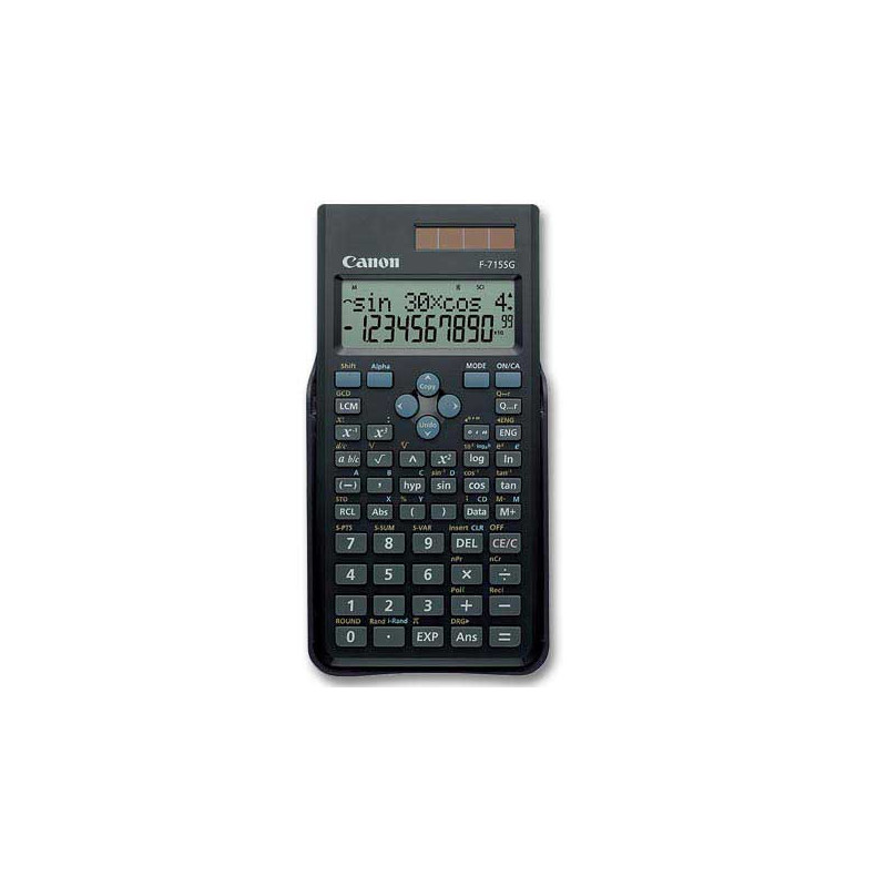 Calculatrice Scientifique Canon F715 SG Noir  - Fiducial