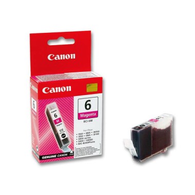 Cartouche CANON BCI6 Magenta.  - Fiducial