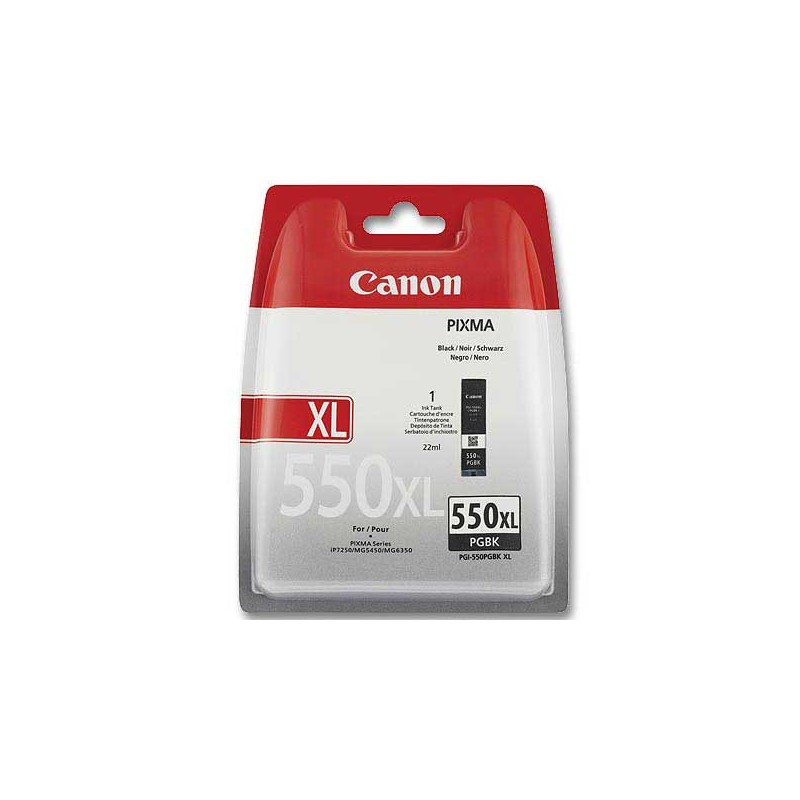 Cartouche CANON 6431B001 PGI-550XL noire  - Fiducial