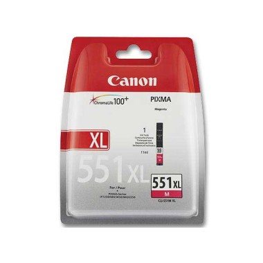 Cartouche CANON 6445B001 CLI-551XL magenta  - Fiducial