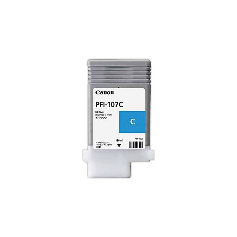 Cartouche CANON PFI-107 Cyan  - Fiducial