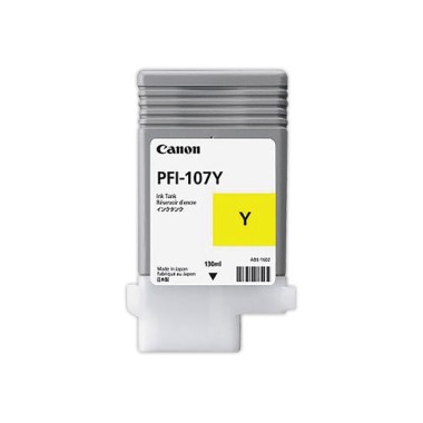 Cartouche CANON PFI-107 Jaune  - Fiducial