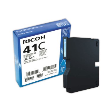 Cartouche RICOH GC-41C cyan  - Fiducial
