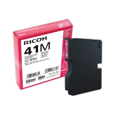 Cartouche RICOH GC-41M magenta  - Fiducial