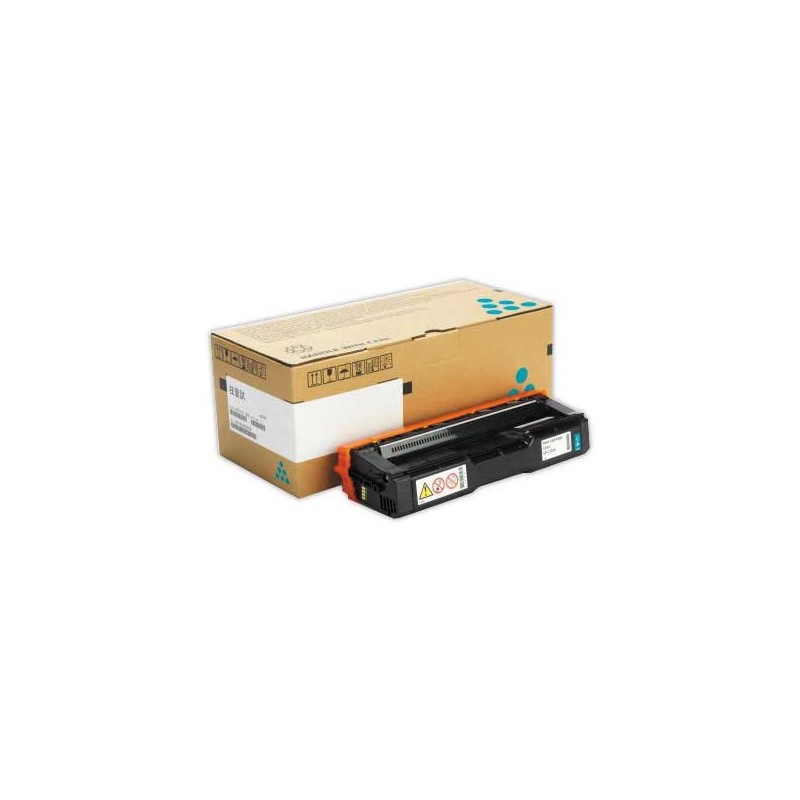 Toner RICOH 407717 cyan  - Fiducial