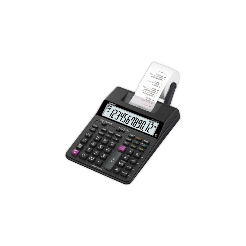 Calculatrice imprimante Casio HR150 RCE avec adaptateur 12 chiffres  - Fiducial