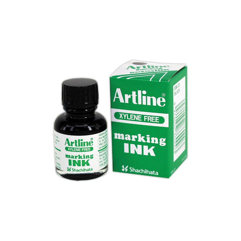 Recharge pour marqueurs permanents Artline 70, 90, 100 et 700 noir  - Fiducial