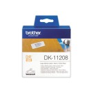 Rouleau d'étiquettes QL BROTHER 38x90mm 400 étiquettes DK11208  - Fiducial