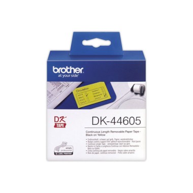 Rouleau d'étiquettes QL BROTHER 62 mm x 30 m DK44605  - Fiducial