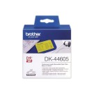 Rouleau d'étiquettes QL BROTHER 62 mm x 30 m DK44605  - Fiducial