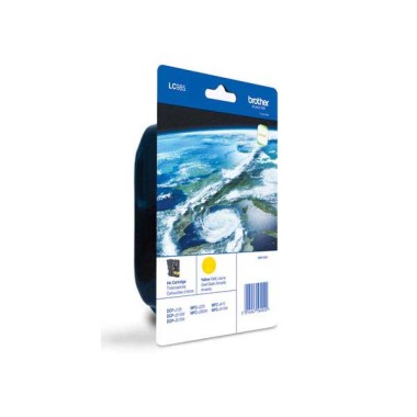 Cartouche BROTHER LC985 jaune  - Fiducial