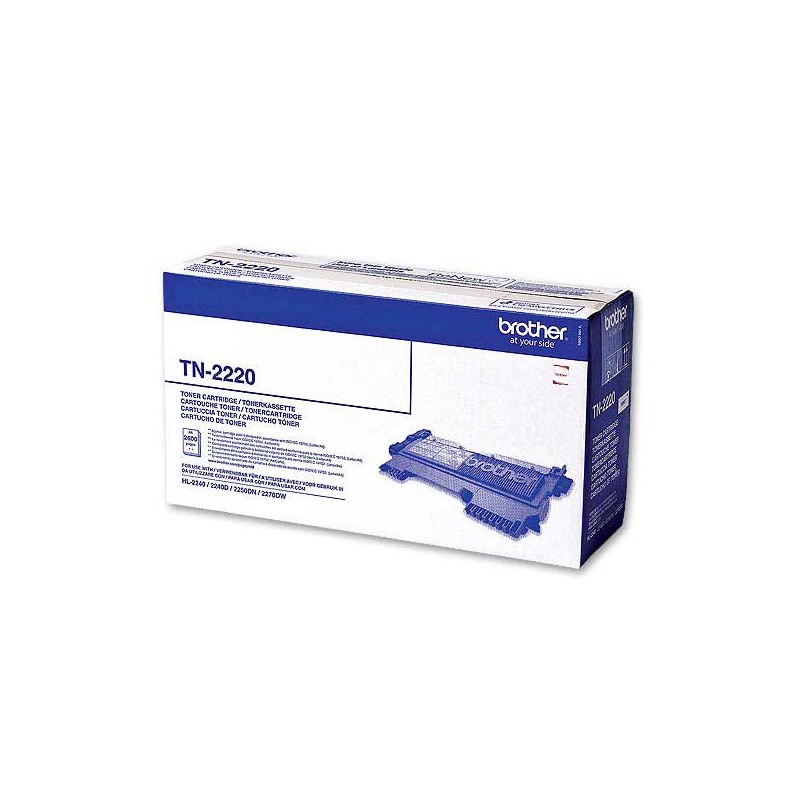 Toner BROTHER TN 2220 Haute Capacité  - Fiducial