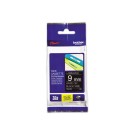 Ruban pour titreuse BROTHER TZE 325 9mm noir impression blanc  - Fiducial