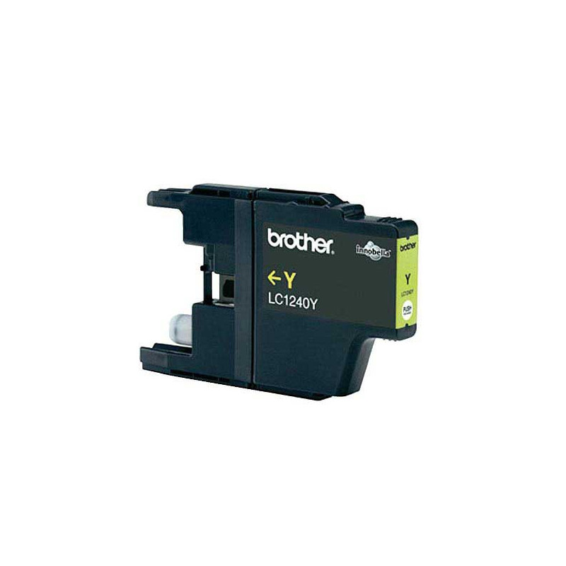 Cartouche BROTHER LC1240 Jaune  - Fiducial