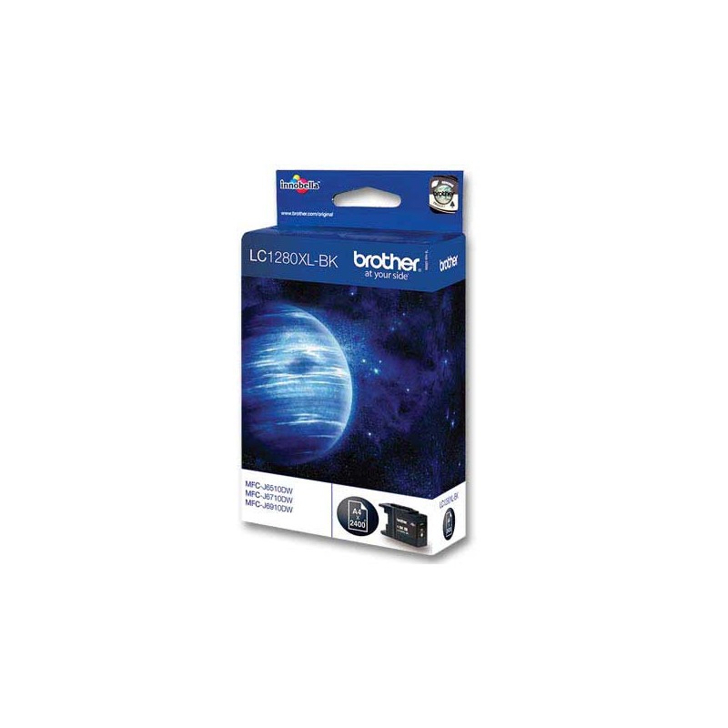 Cartouche BROTHER LC1280 noire haute capacité  - Fiducial
