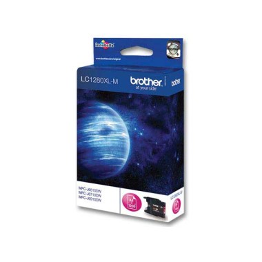 Cartouche BROTHER LC1280 magenta hautecapacité  - Fiducial
