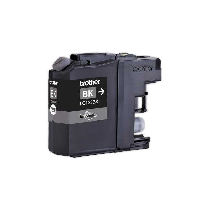 Cartridge BROTHER LC123BK noir  - Fiducial