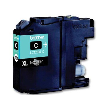 Cartouche BROTHER LC125XLC cyan  - Fiducial