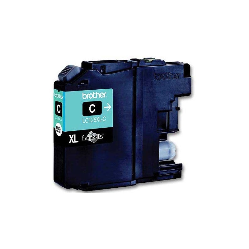 Cartouche BROTHER LC125XLC cyan  - Fiducial