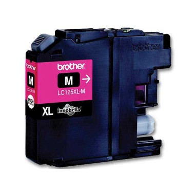 Cartouche BROTHER LC125XLM magenta  - Fiducial