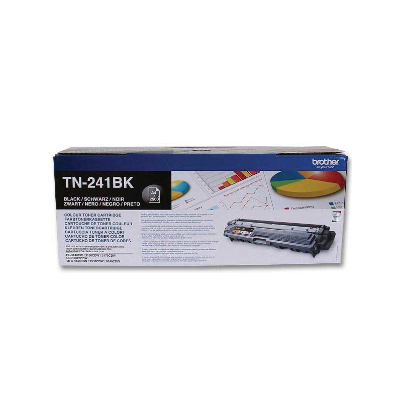 Toner BROTHER TN241BK noir  - Fiducial