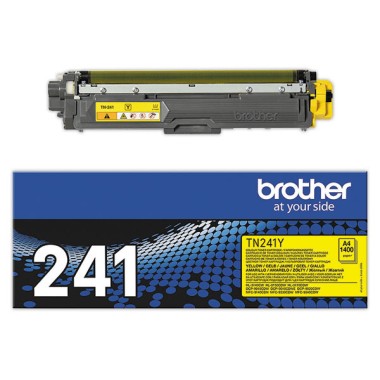 Toner BROTHER TN241Y jaune  - Fiducial