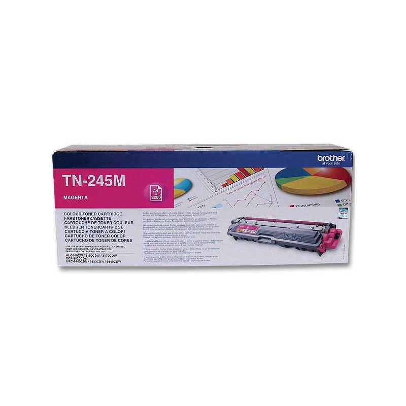 Toner BROTHER TN245M magenta  - Fiducial