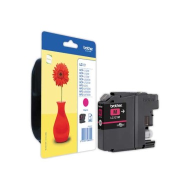 Cartouche BROTHER LC121M magenta  - Fiducial