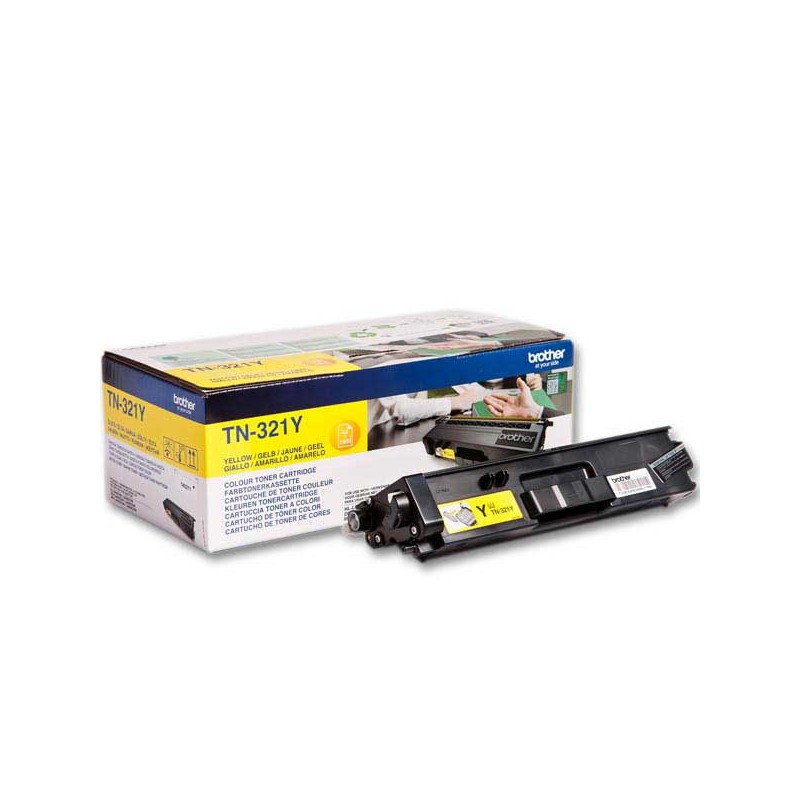 Toner BROTHER TN321Y jaune  - Fiducial