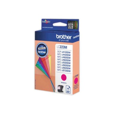 Cartouche BROTHER LC223M magenta  - Fiducial