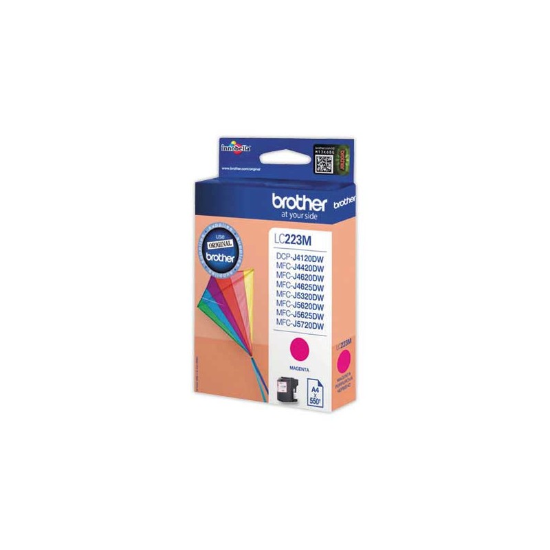 Cartouche BROTHER LC223M magenta  - Fiducial