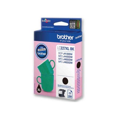 Cartouche BROTHER LC227XLBK noire  - Fiducial